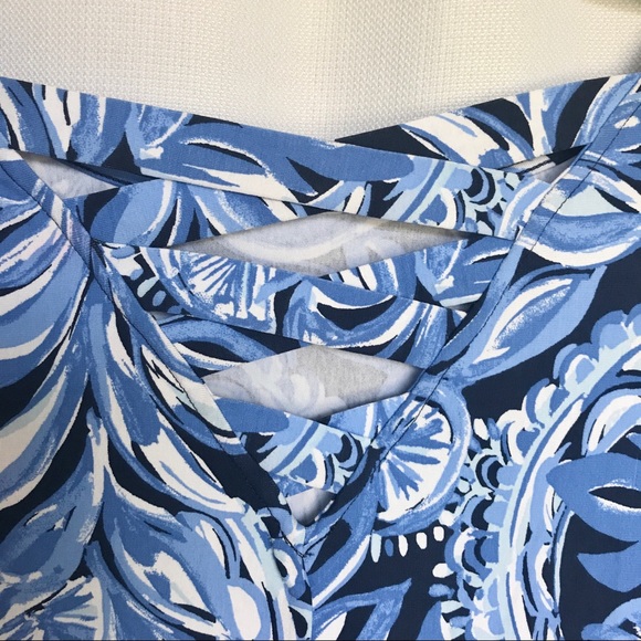 Lilly Pulitzer Dianna Dress in Navy, NWT, size XXS - Picture 4 of 9